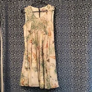 Ted Baker London Just For You Line Butterfly Print Chiffon Dress